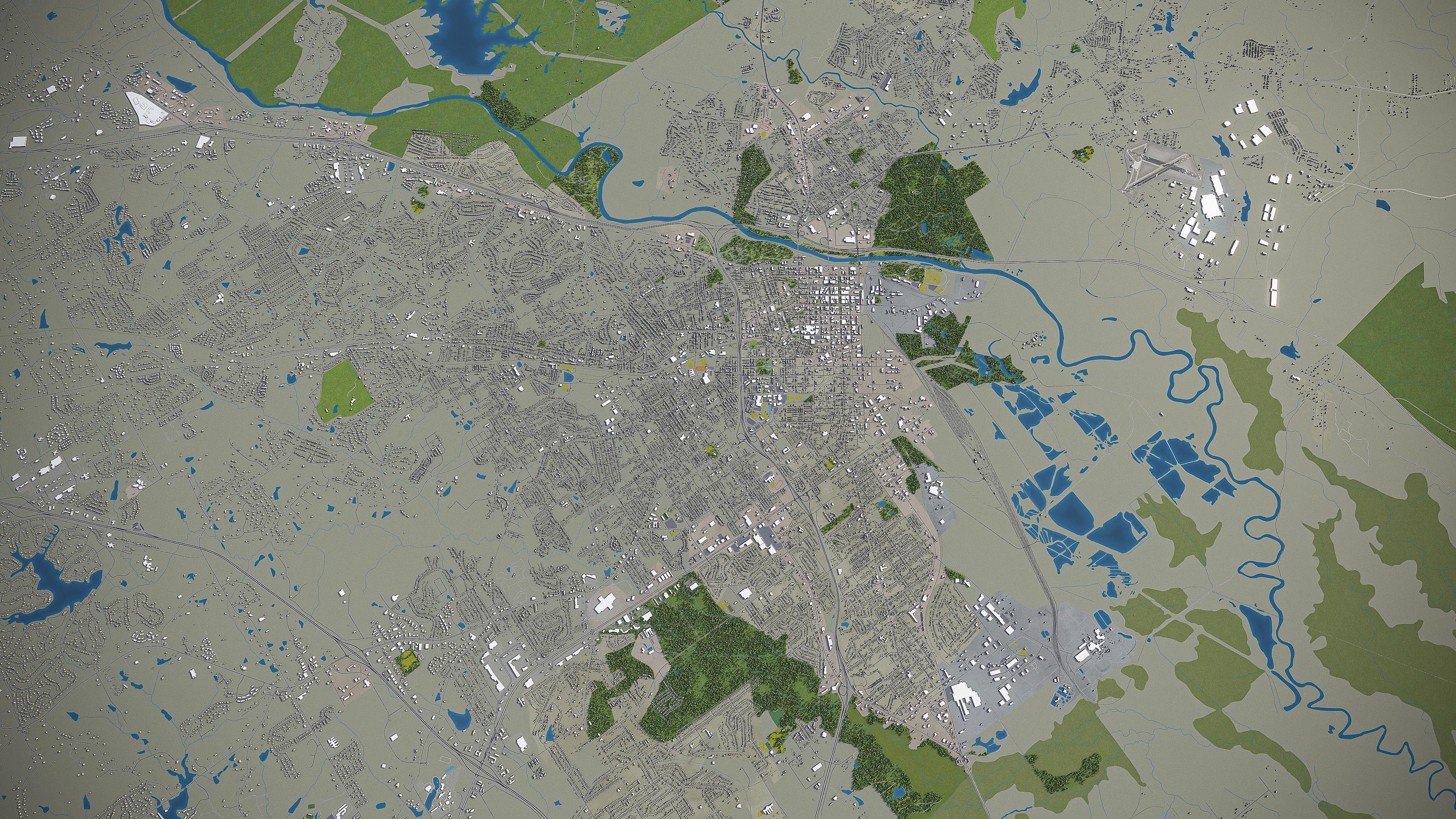 Macon  Low-poly 3D model_9