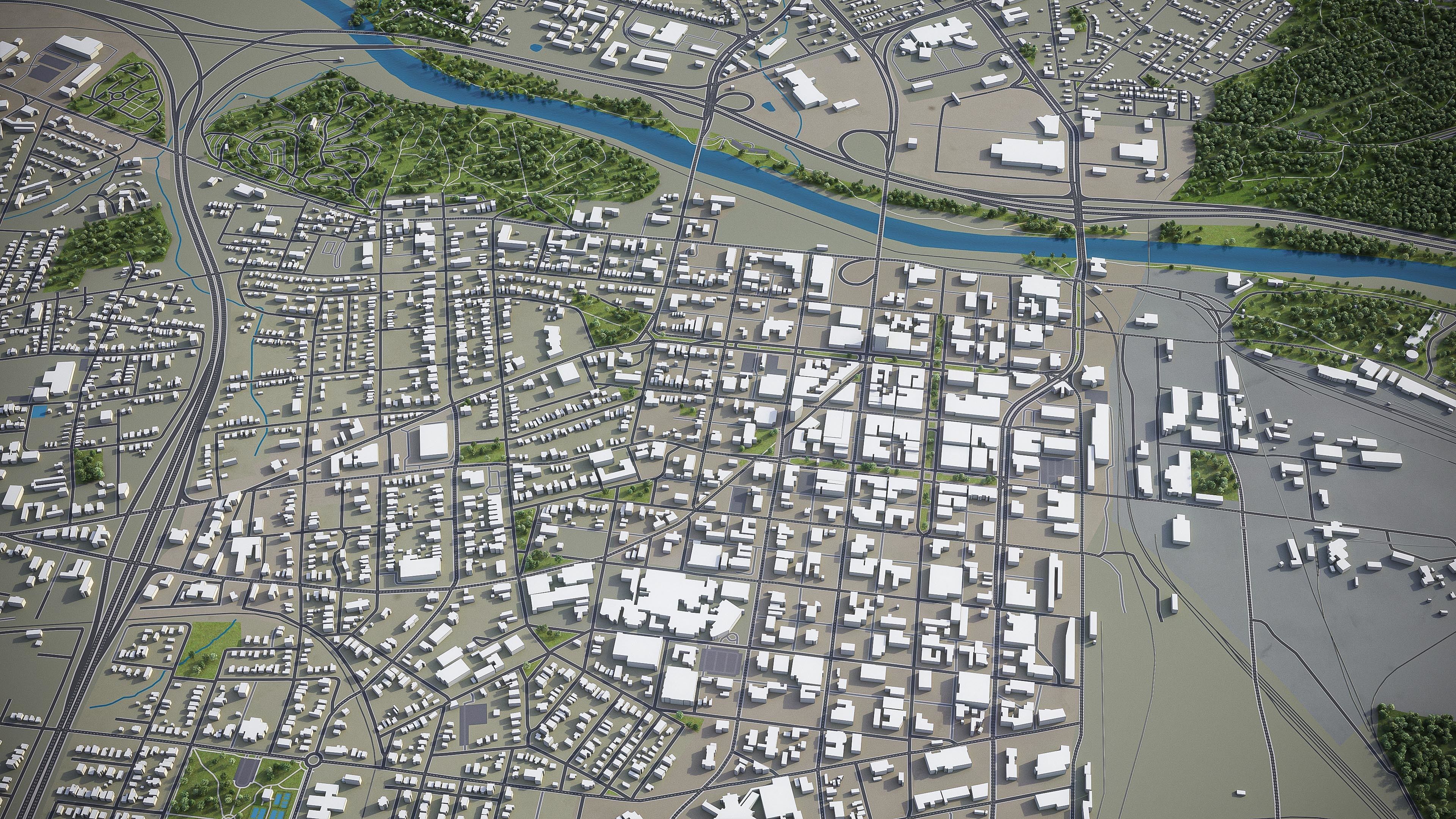 Macon  Low-poly 3D model_2