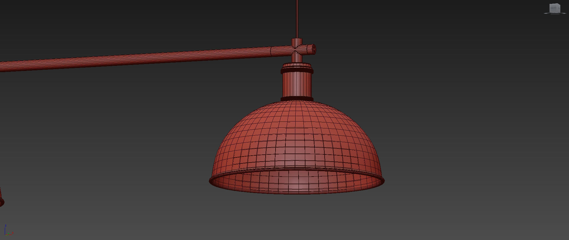 MENU HUBERT FRAME TRIBECA PENDANT LAMP by Soren Rose 3D model_5