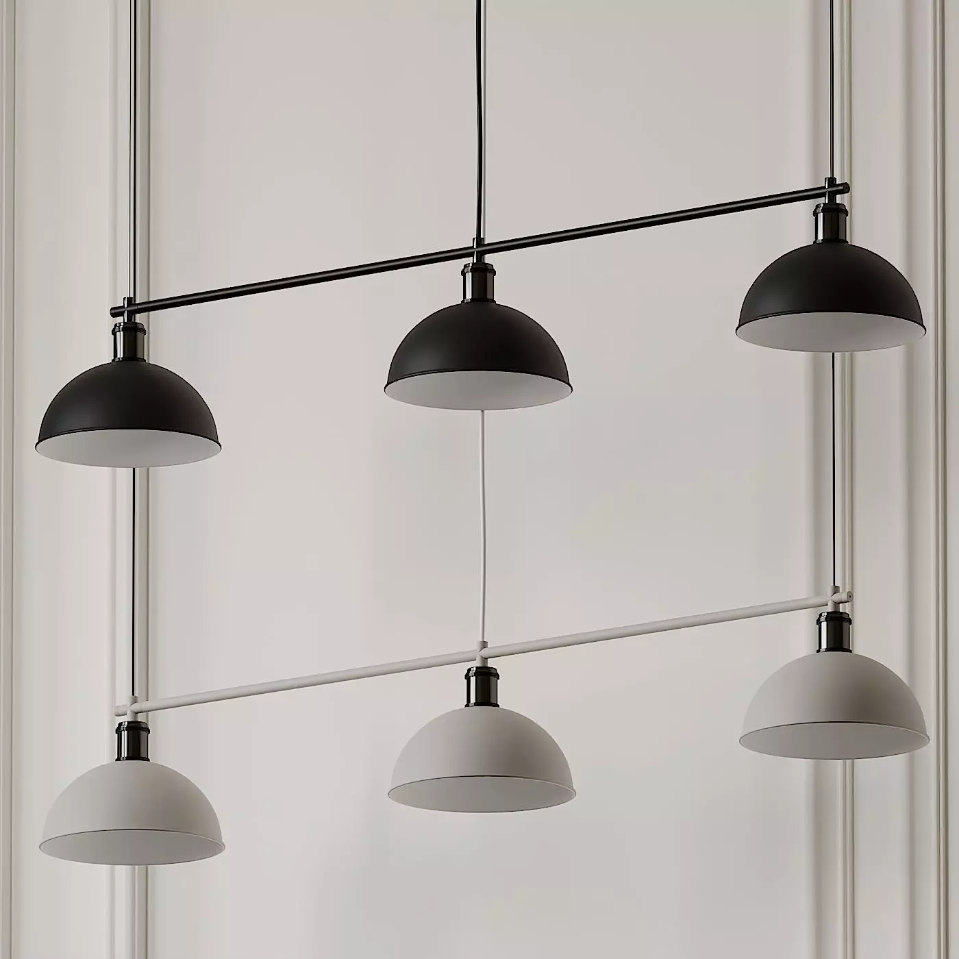 MENU HUBERT FRAME TRIBECA PENDANT LAMP by Soren Rose 3D model_0
