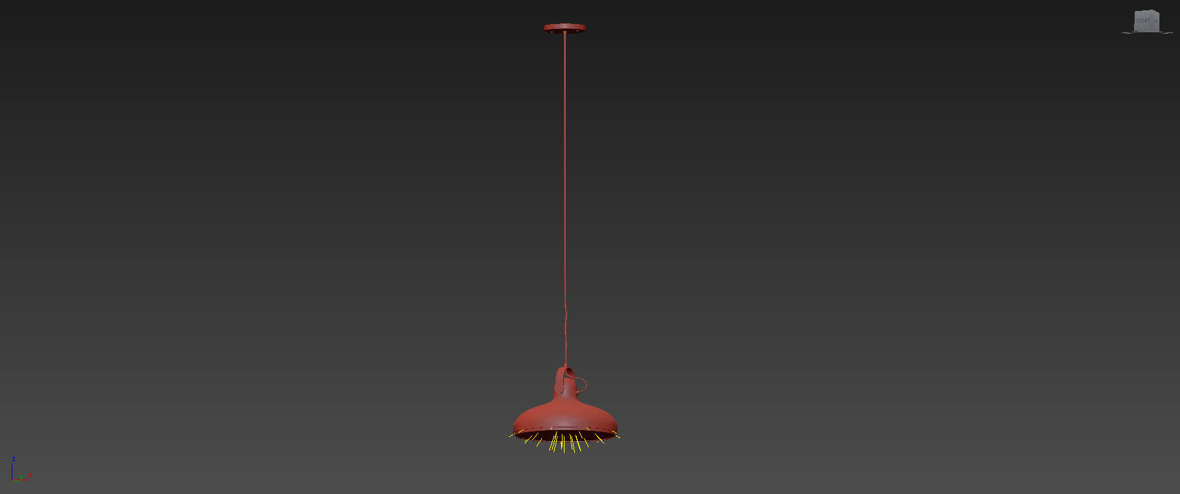 LE KLINT CARRONADE PENDANT - LARGE 3D model_5
