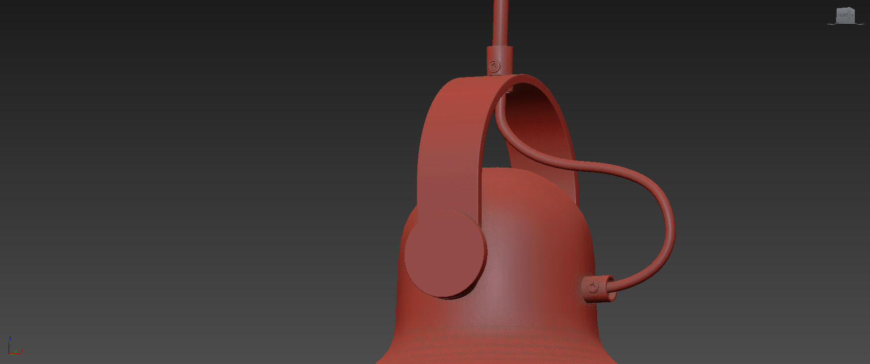 LE KLINT CARRONADE PENDANT - LARGE 3D model_4