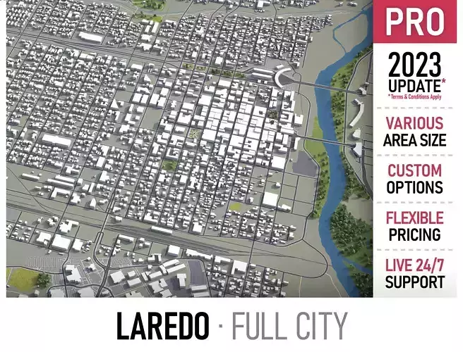 Laredo - 3D City Model