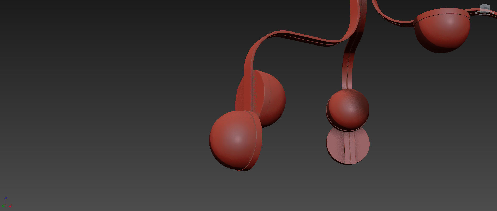 Bodo Sperlin Chandelier by Lobmeyrs 3D model_6