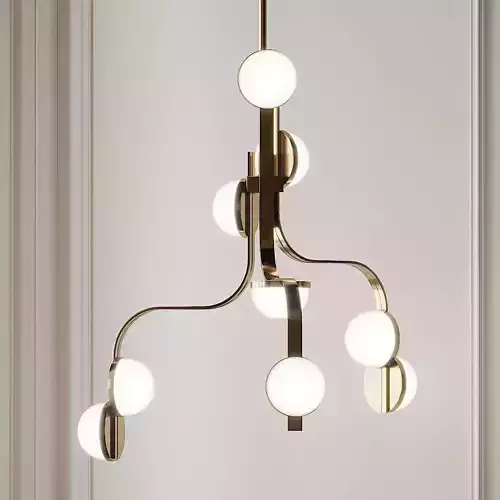 Bodo Sperlin Chandelier by Lobmeyrs
