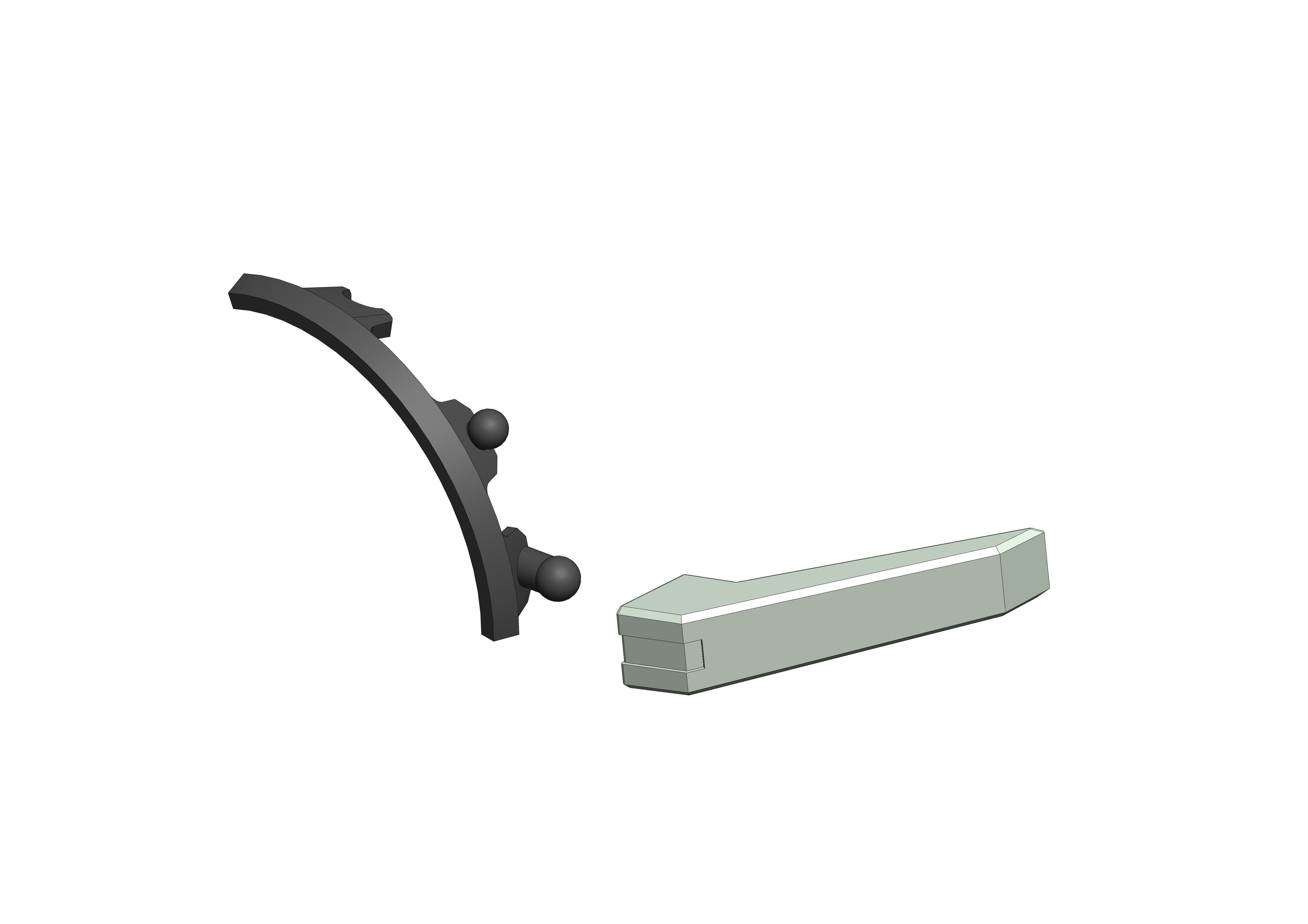 3A Rex Half Size Edition Upgrade Kit 3D print model_1