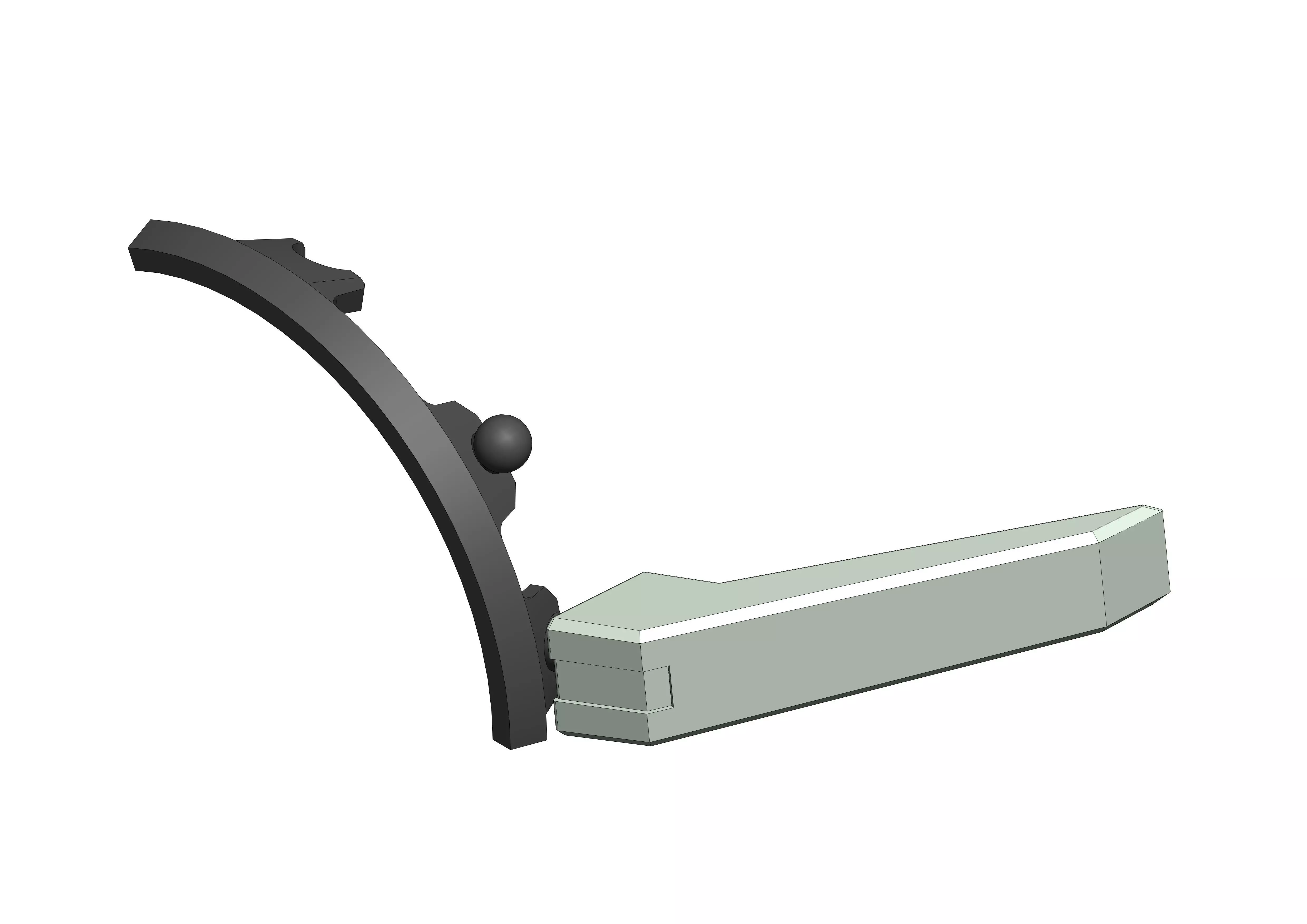 3A Rex Half Size Edition Upgrade Kit 3D print model_0