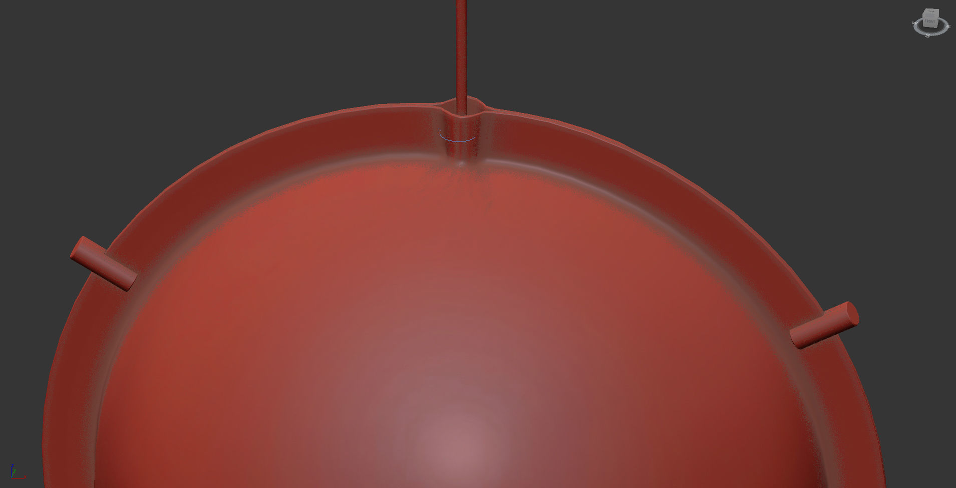 Clam Pendant by Daniel Schofield 3D model_6