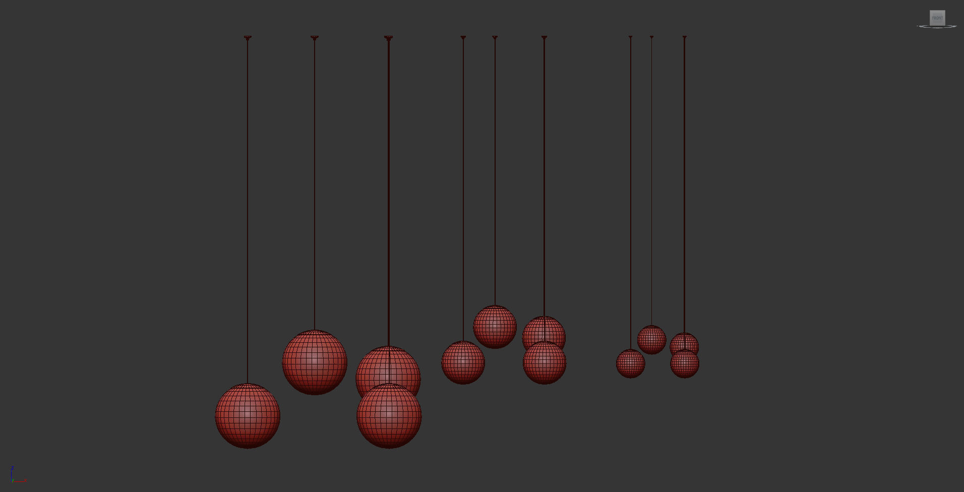 Dipping Pendant Light by Jordi Canudas 3D model_6