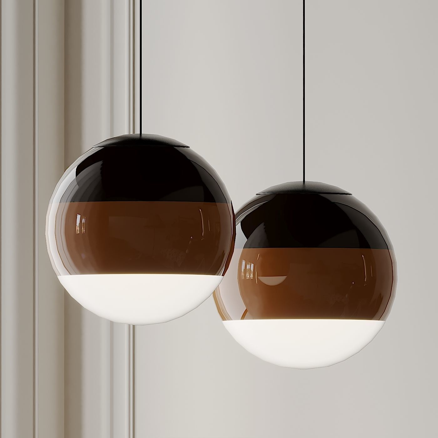Dipping Pendant Light by Jordi Canudas 3D model_1