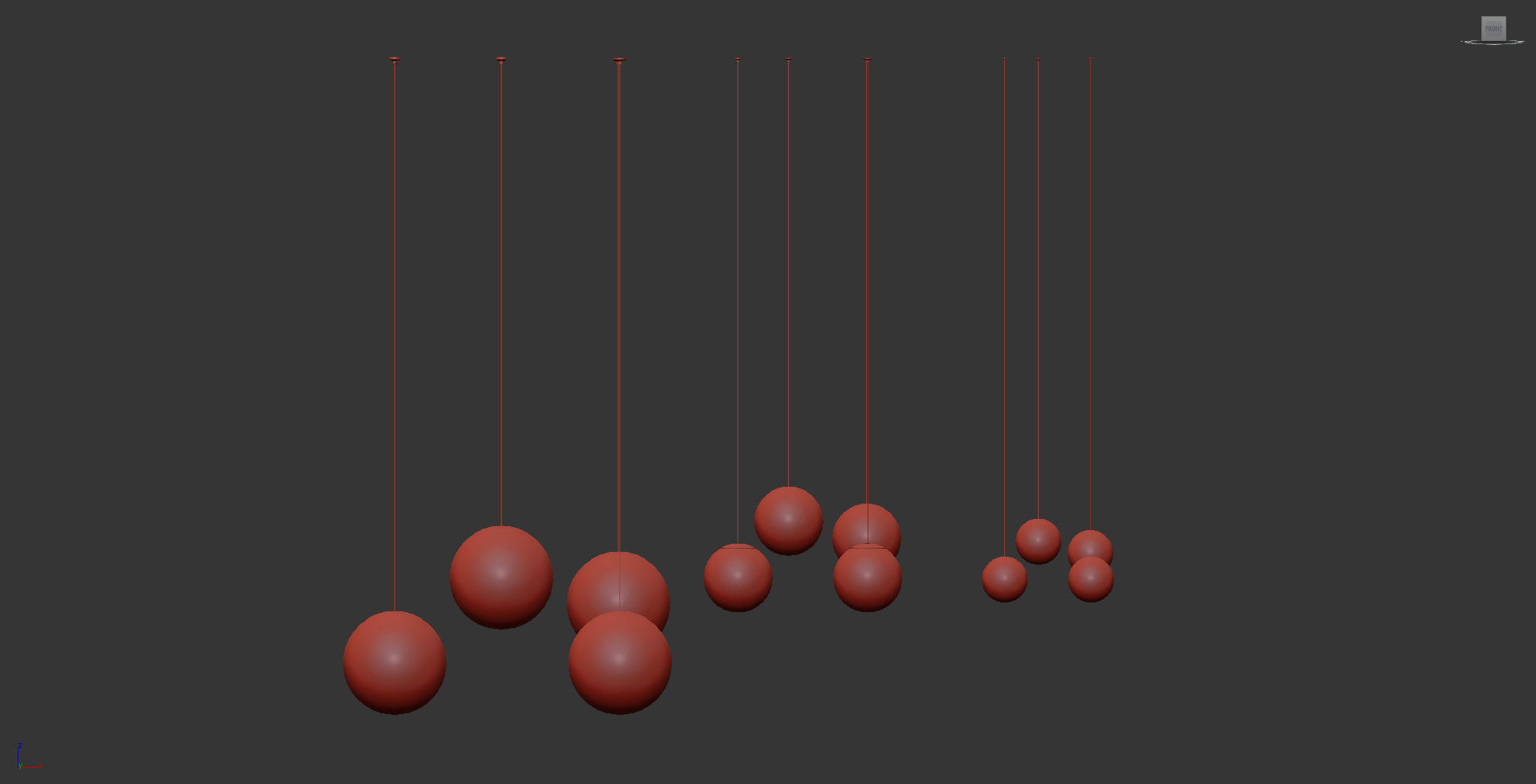 Dipping Pendant Light by Jordi Canudas 3D model_5