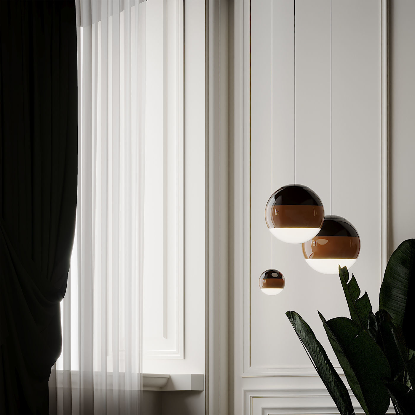 Dipping Pendant Light by Jordi Canudas 3D model_3