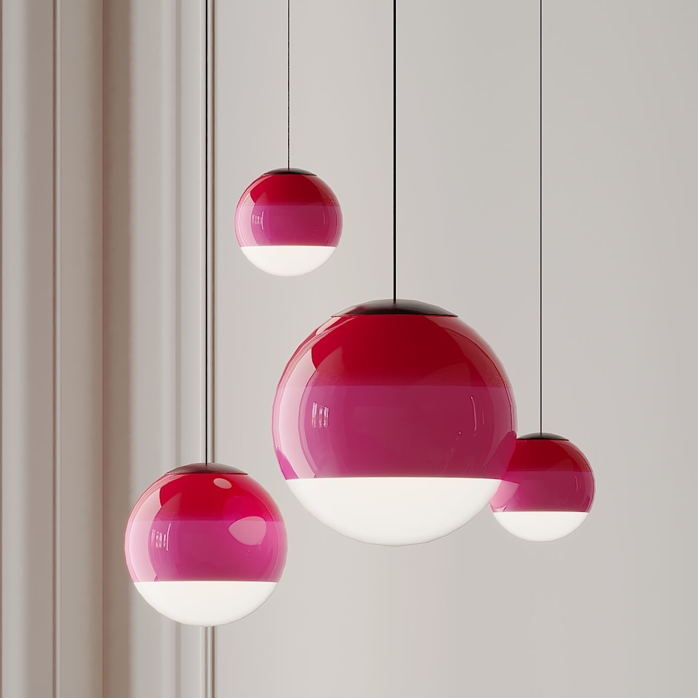 Dipping Pendant Light by Jordi Canudas 3D model_2