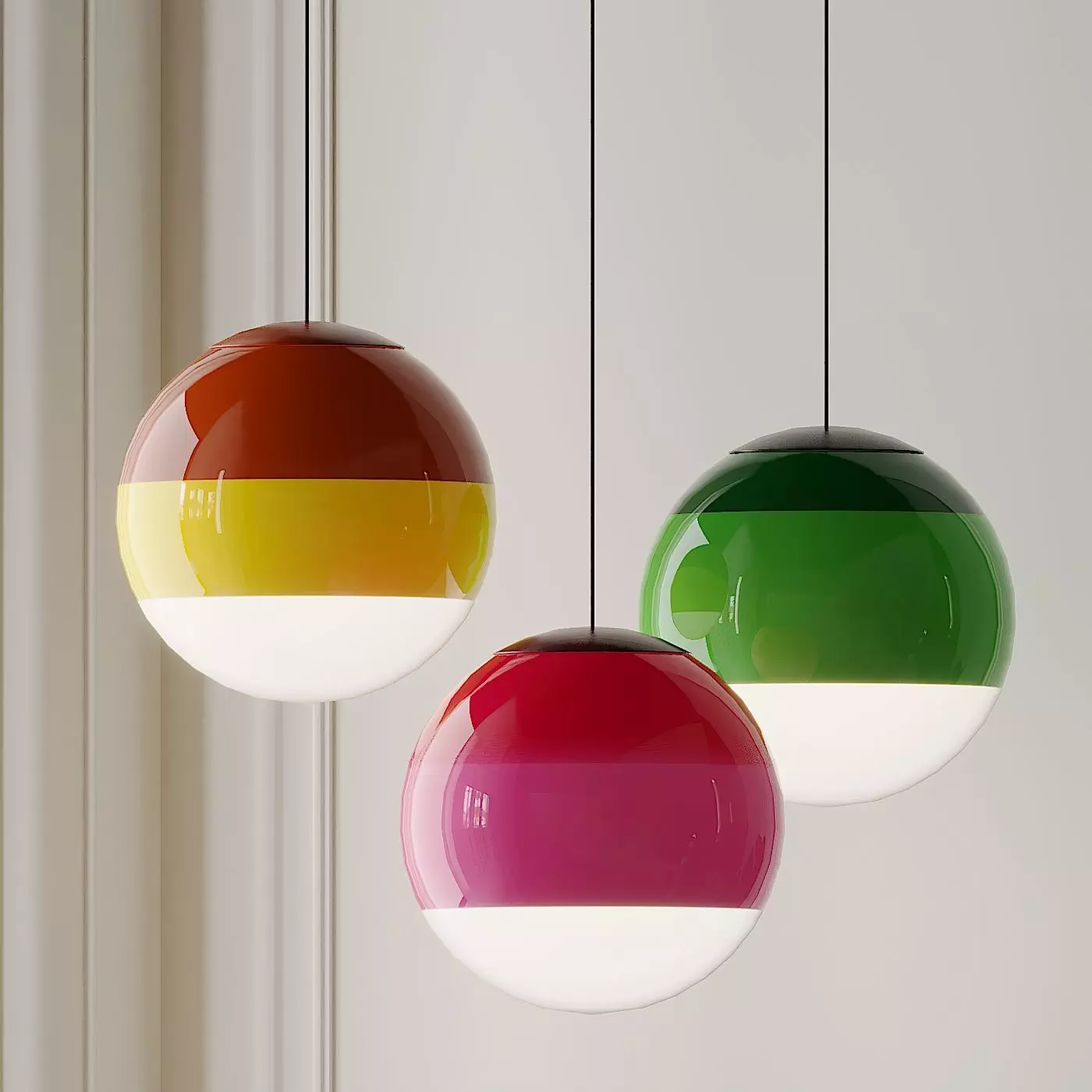 Dipping Pendant Light by Jordi Canudas 3D model_0