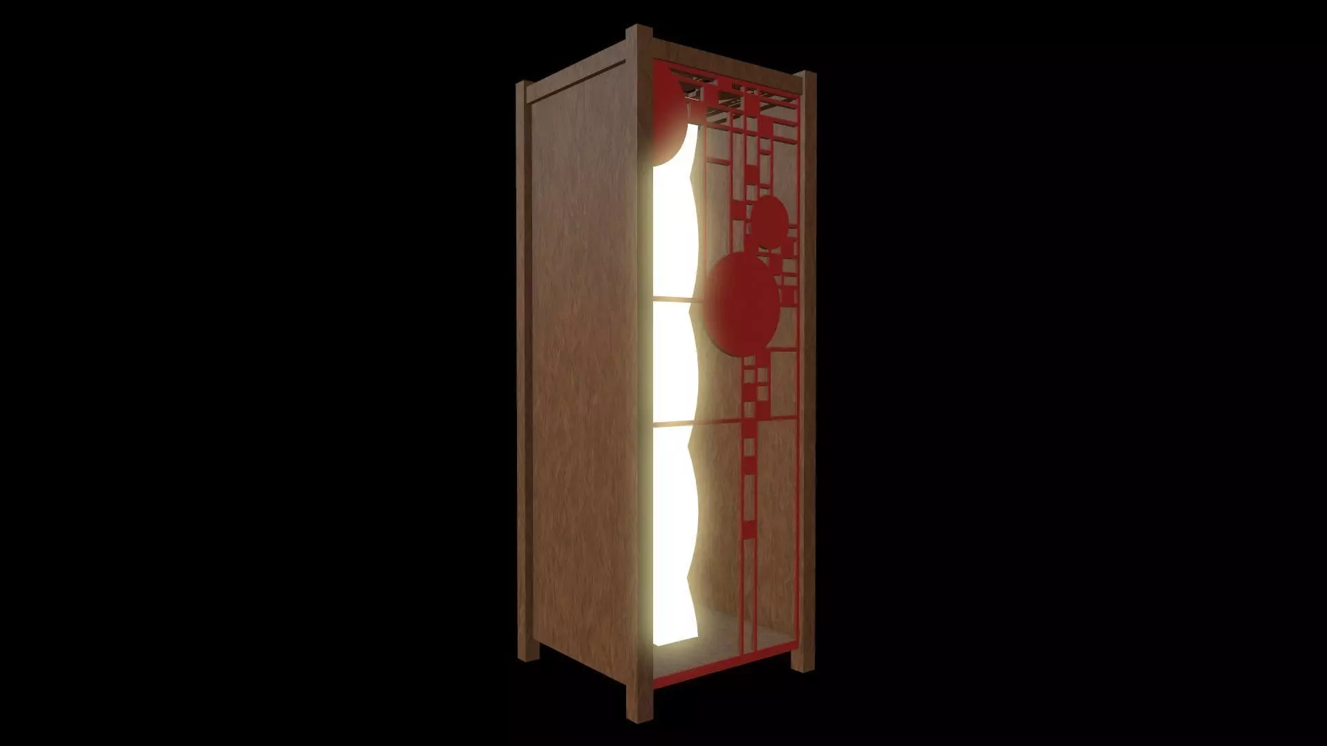 Architectural Lighting Box 018 3D model_0