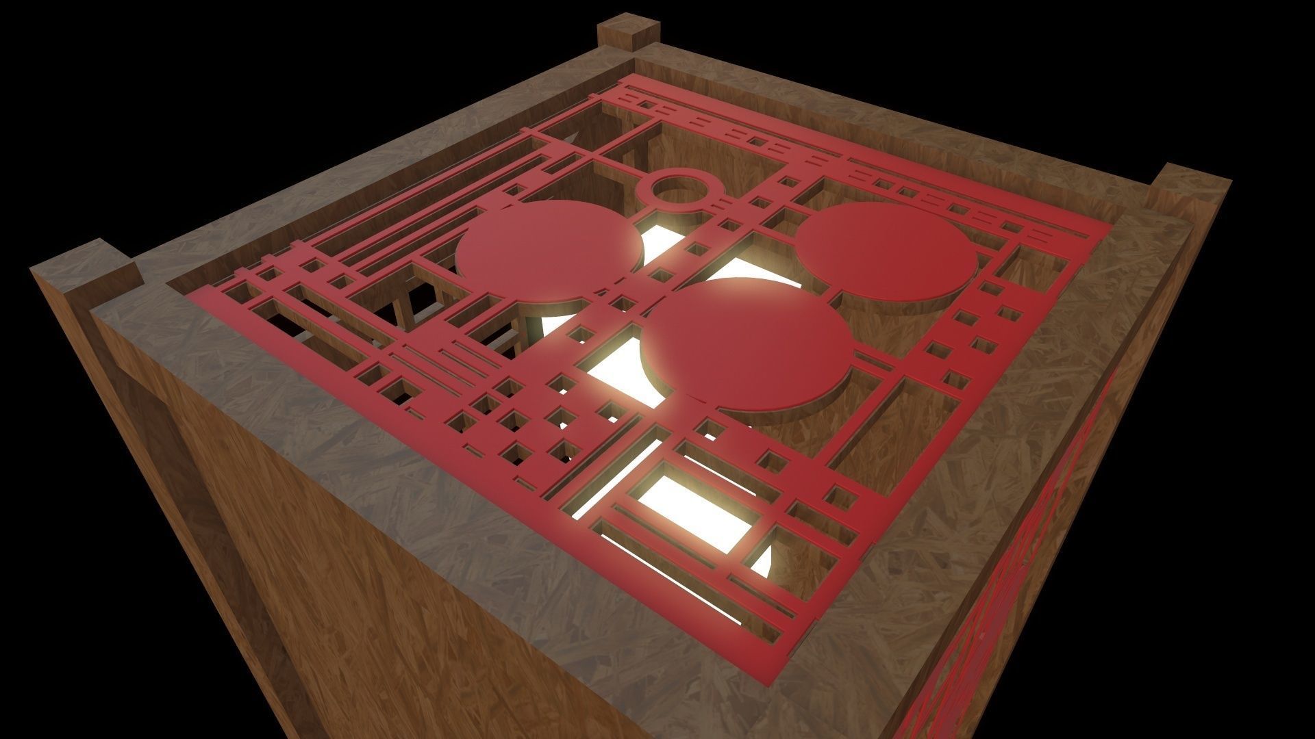 Architectural Lighting Box 018 3D model_7