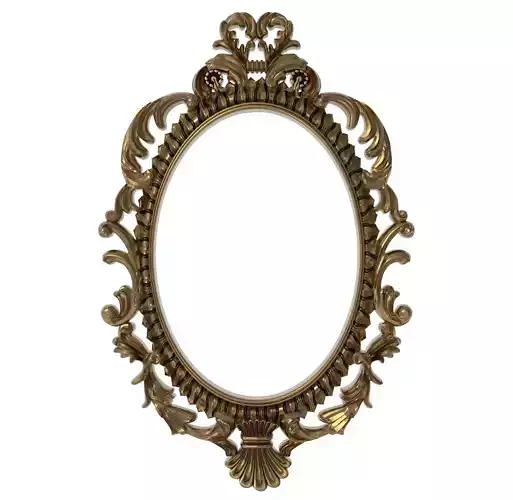Carved Picture Frame 3D model