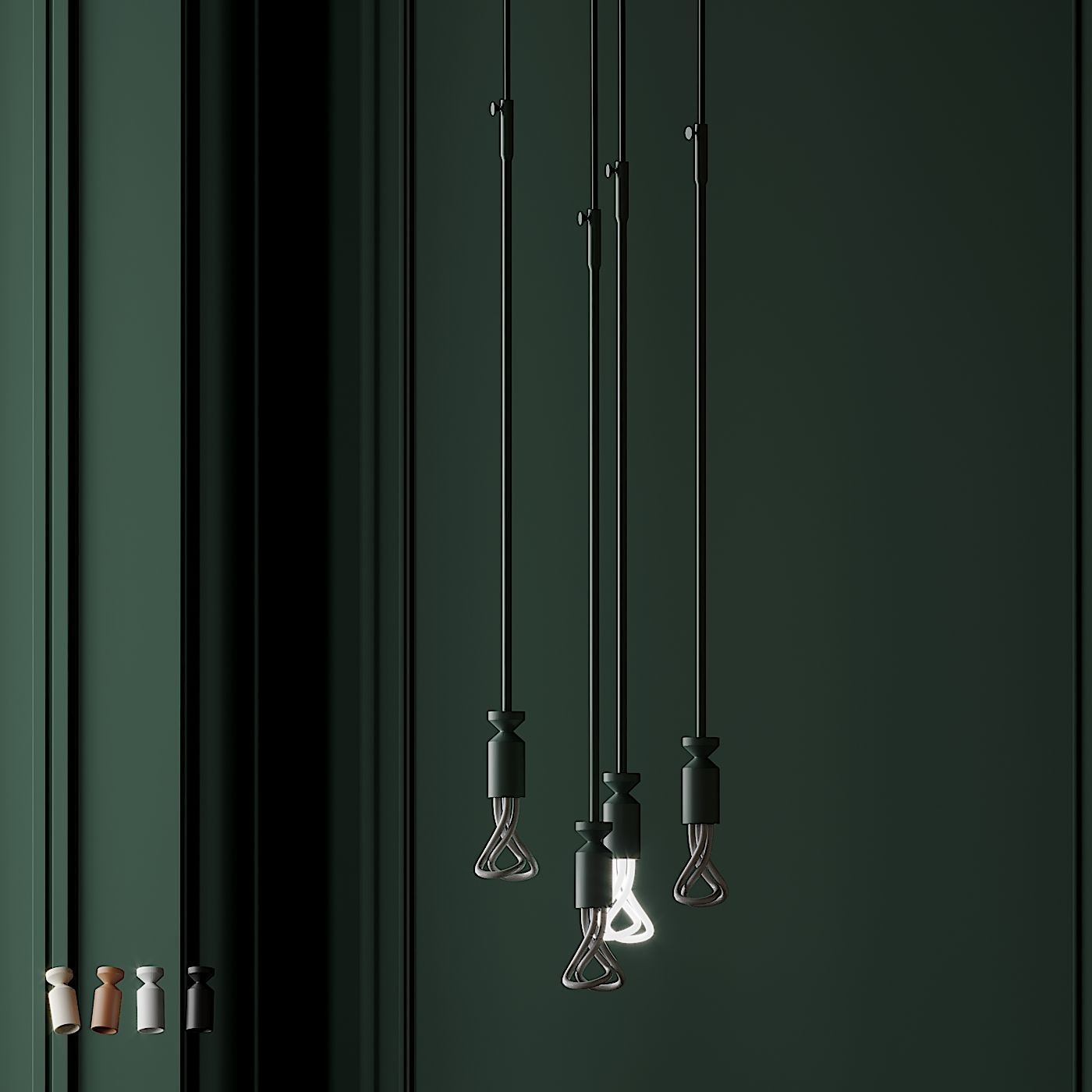 FILD and Plumen STICK Lamp 3D model_5