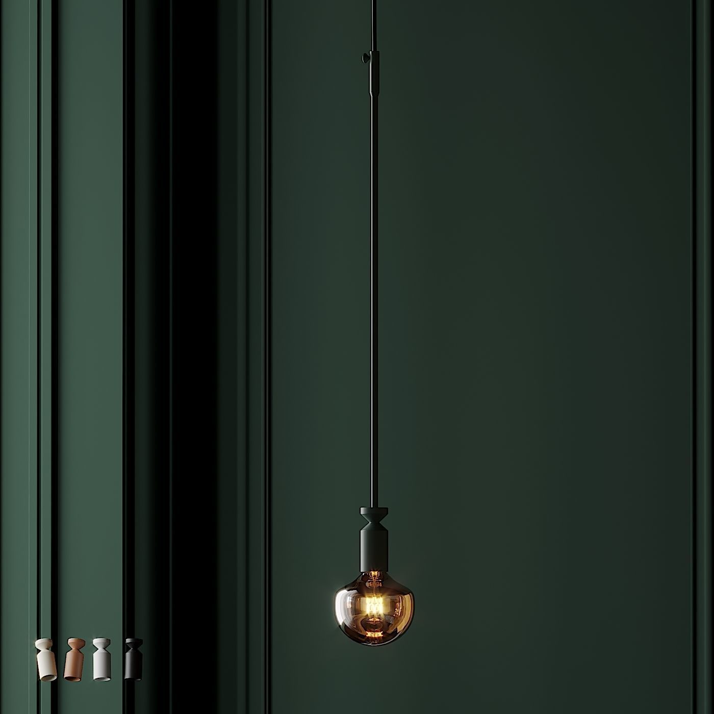 FILD and Plumen STICK Lamp 3D model_2