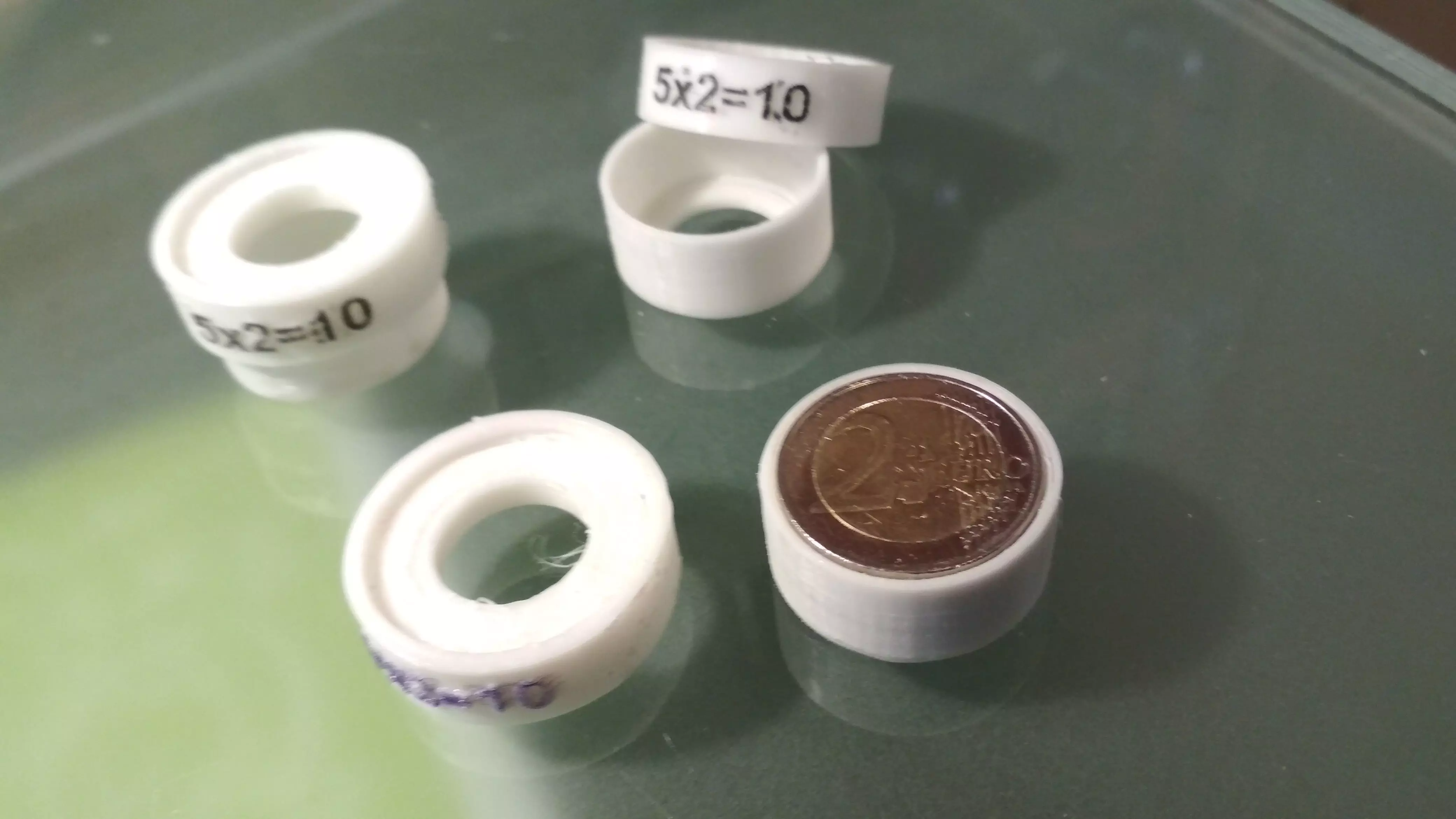 EURO CASES holder FOR EURO COINS ROLL Free 3D print model_0