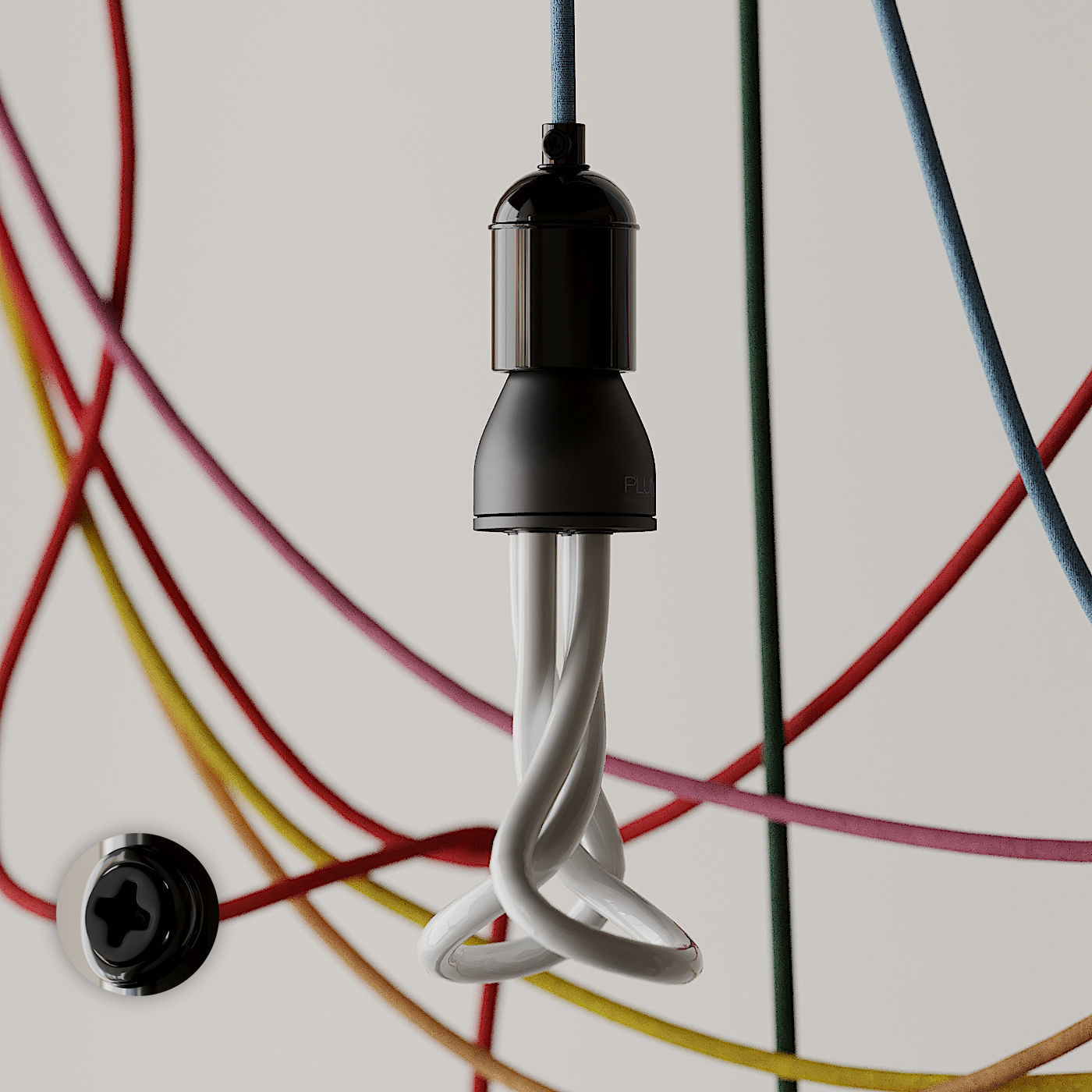 ORIGINAL PLUMEN 001 Chandelier 3D model_3