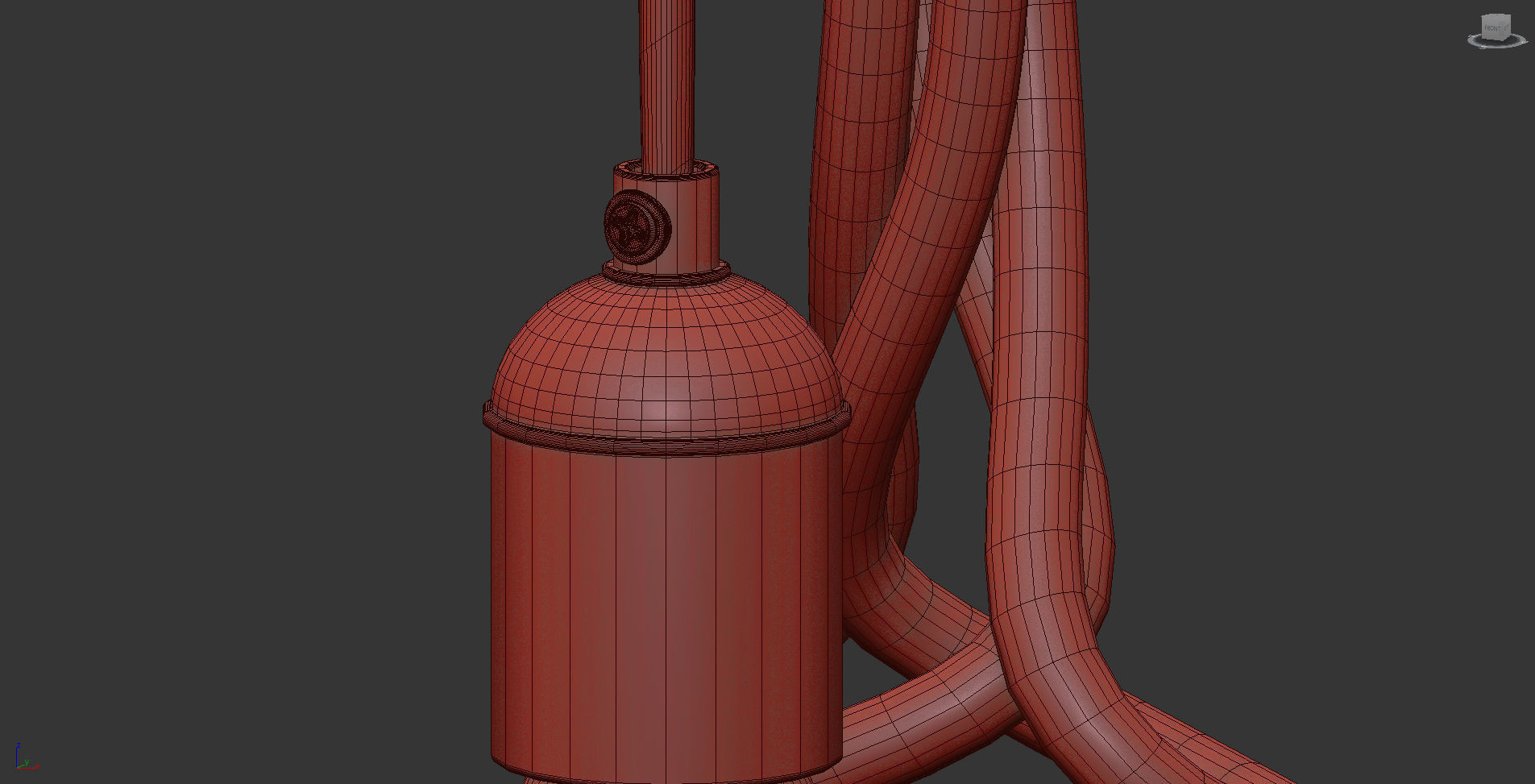 ORIGINAL PLUMEN 001 Chandelier 3D model_9