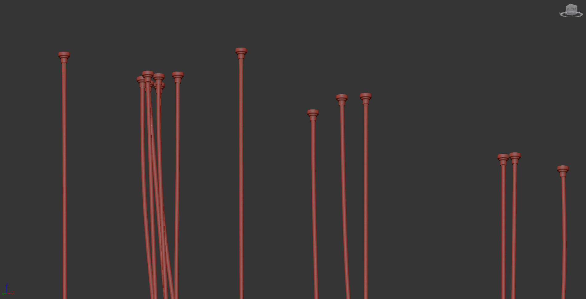 ORIGINAL PLUMEN 001 Chandelier 3D model_6