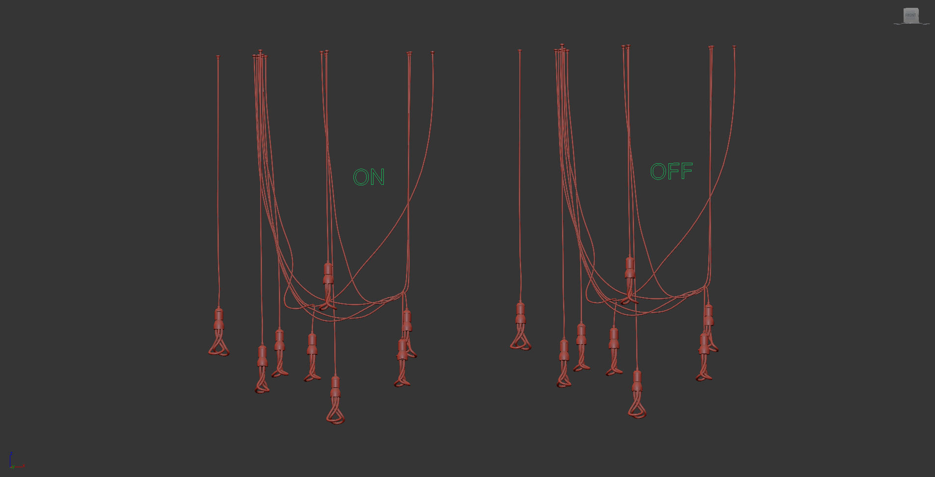 ORIGINAL PLUMEN 001 Chandelier 3D model_14