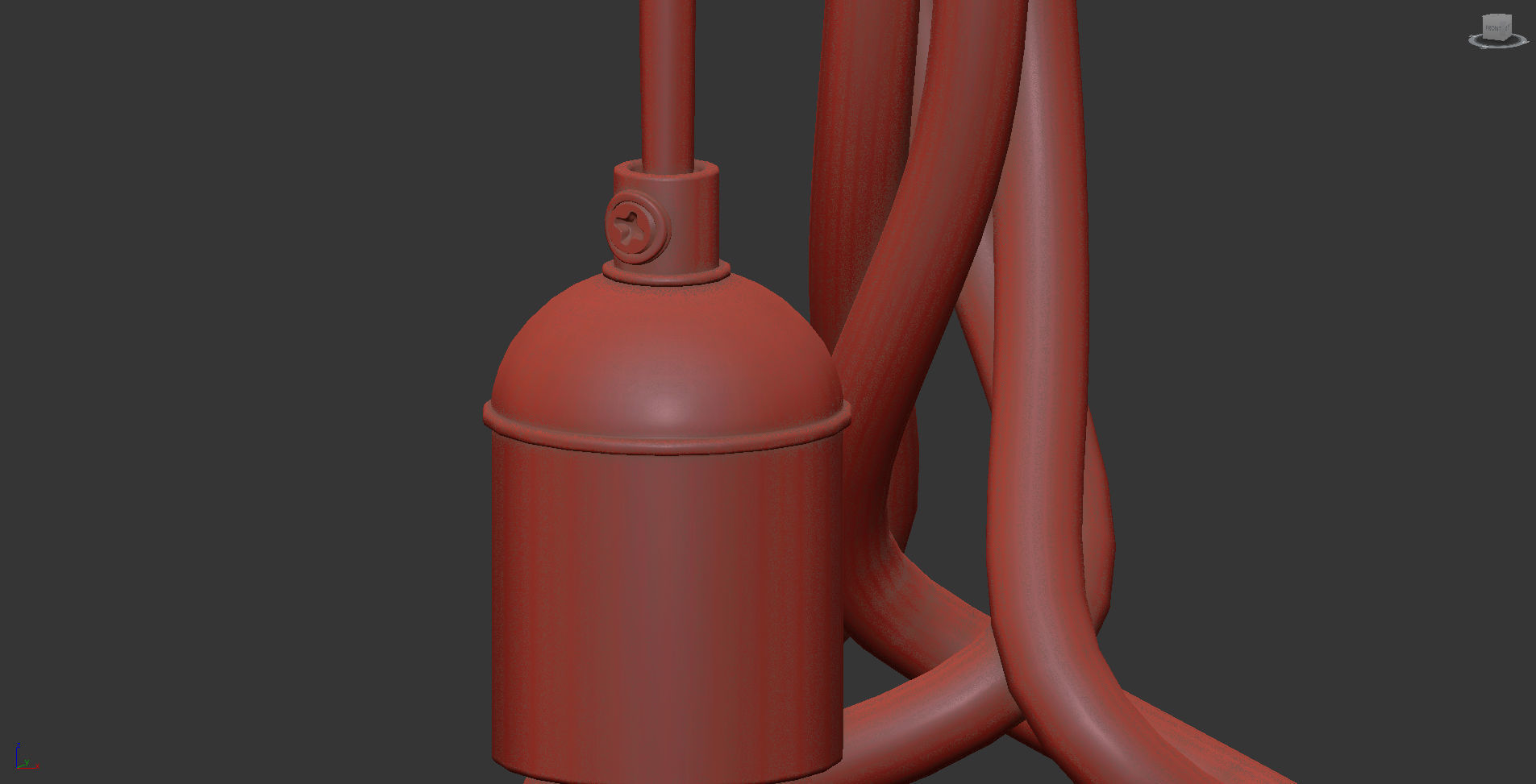 ORIGINAL PLUMEN 001 Chandelier 3D model_10