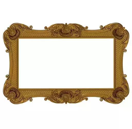 Carved Picture Frame 
