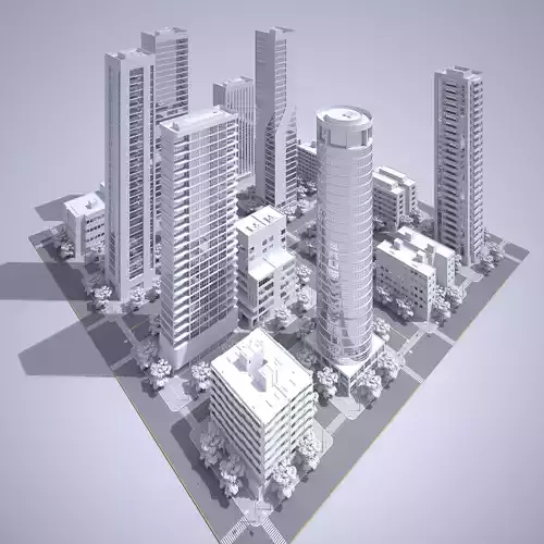 city block