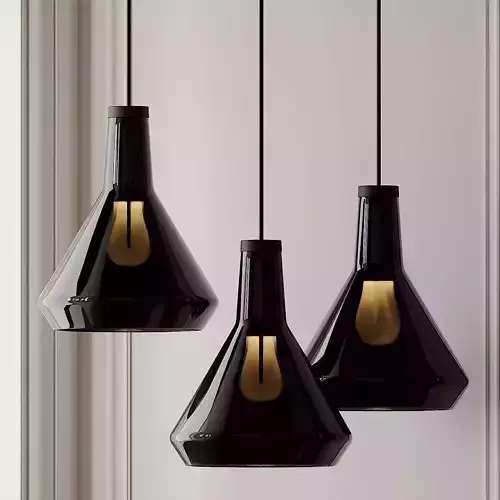 DROP TOP LAMP SHADE SET WITH PLUMEN 002 LED BULB