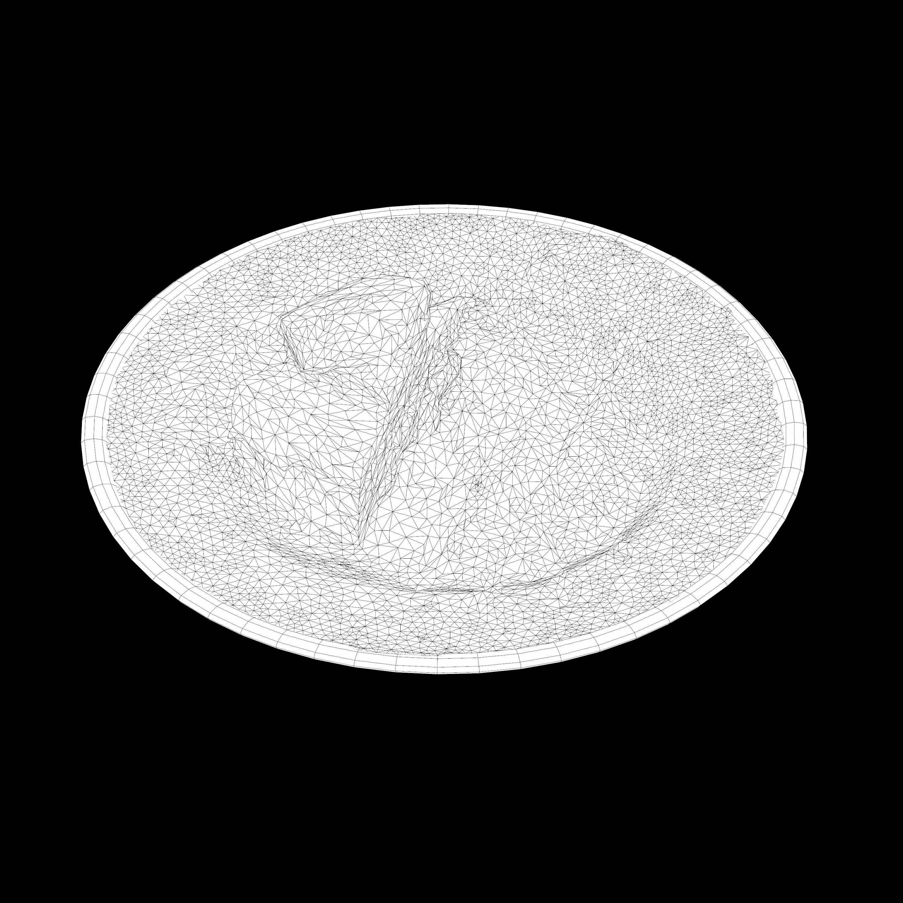 CHOCOLATE FUDGE CHEESE CAKE Low-poly 3D model_12