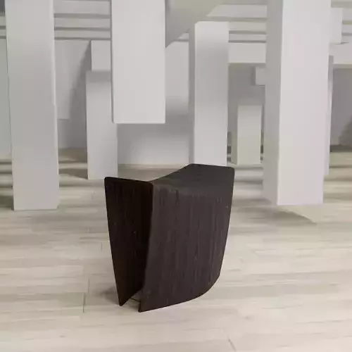 Low-poly modern minimalistic chair Low-poly 3D model