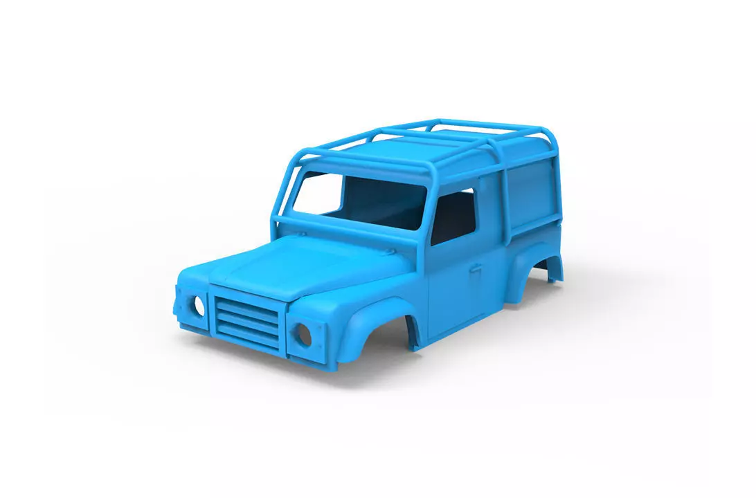 Land Rover Defender 90 LE 1997 3D print model_0
