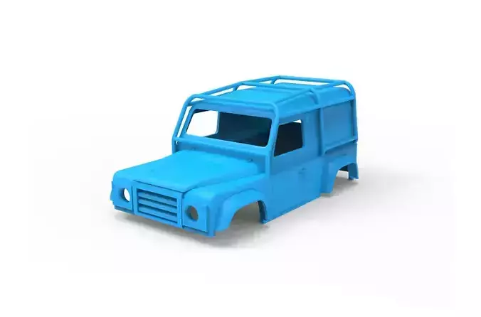 Land Rover Defender 90 LE 1997 3D print model