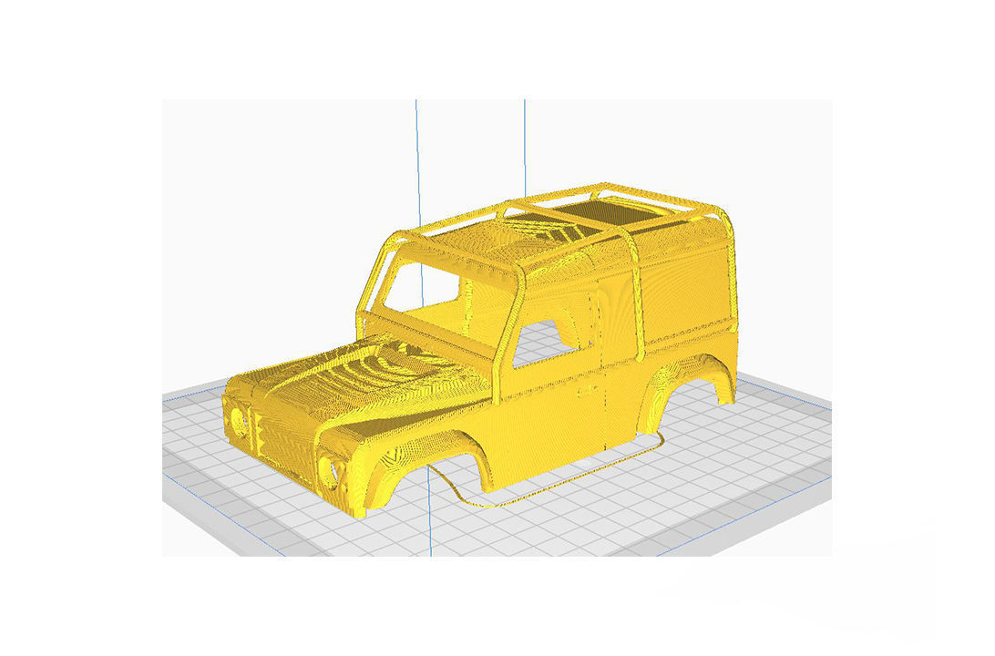Land Rover Defender 90 LE 1997 3D print model_19