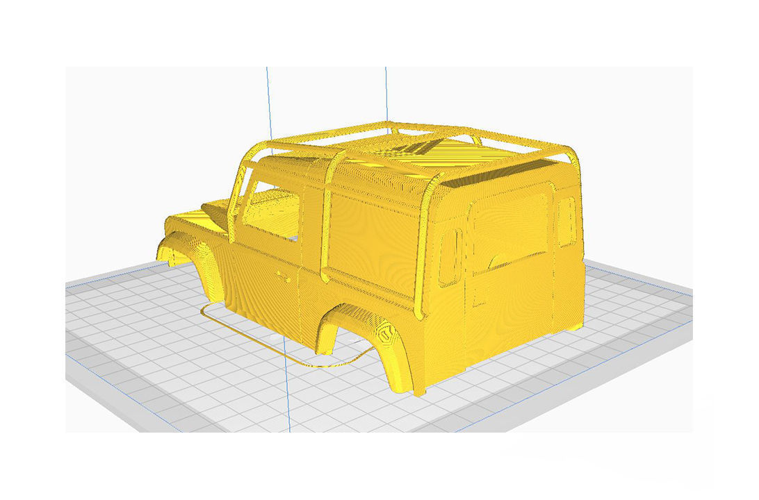 Land Rover Defender 90 LE 1997 3D print model_18