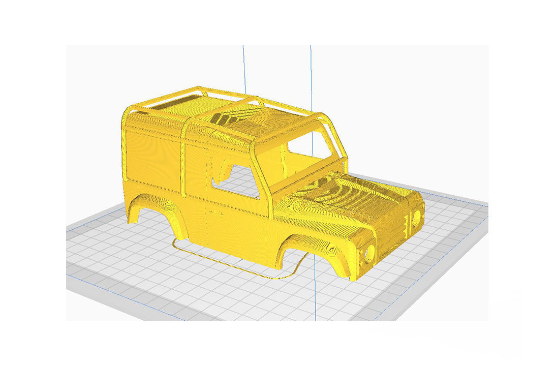 Land Rover Defender 90 LE 1997 3D print model_20