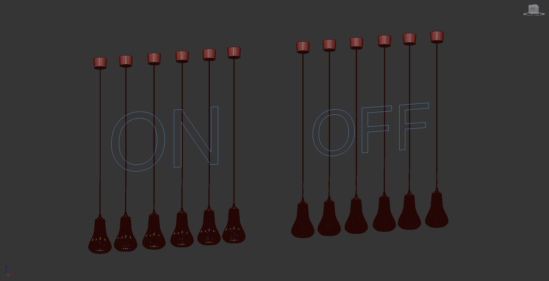 KAYANS Pendants by Plumen 3D model_7
