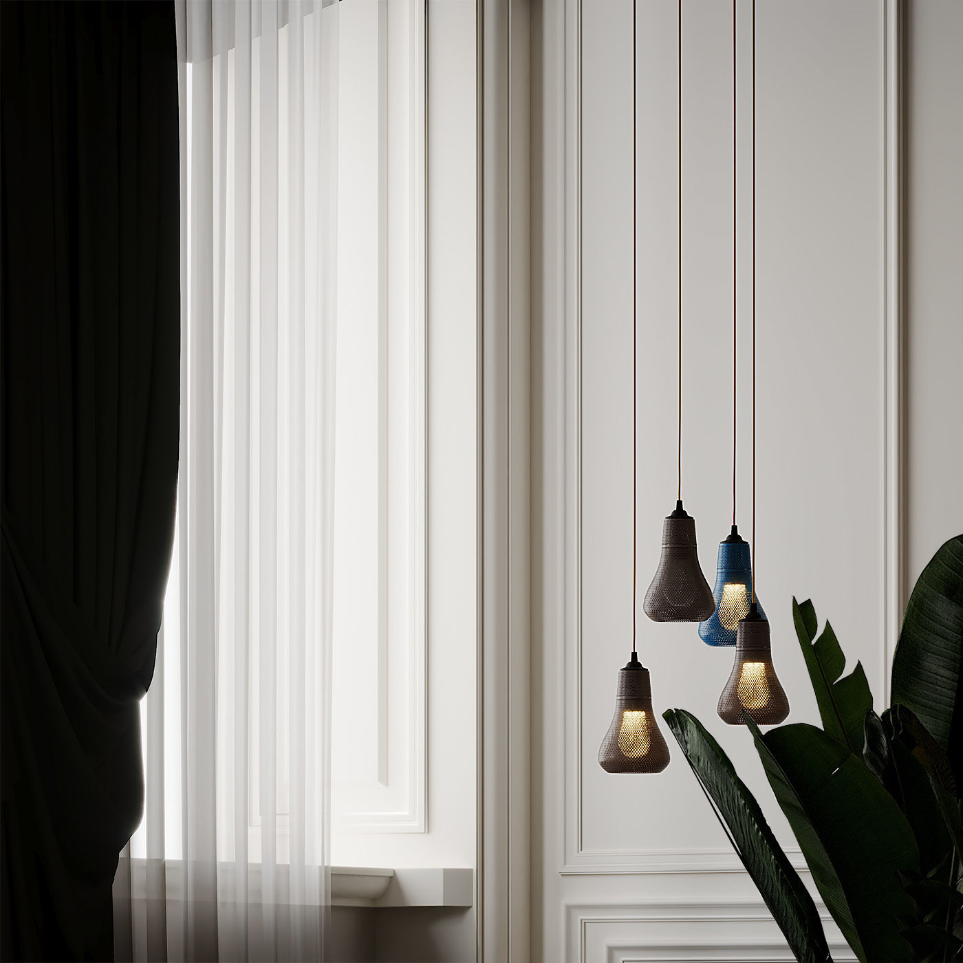 KAYANS Pendants by Plumen 3D model_4