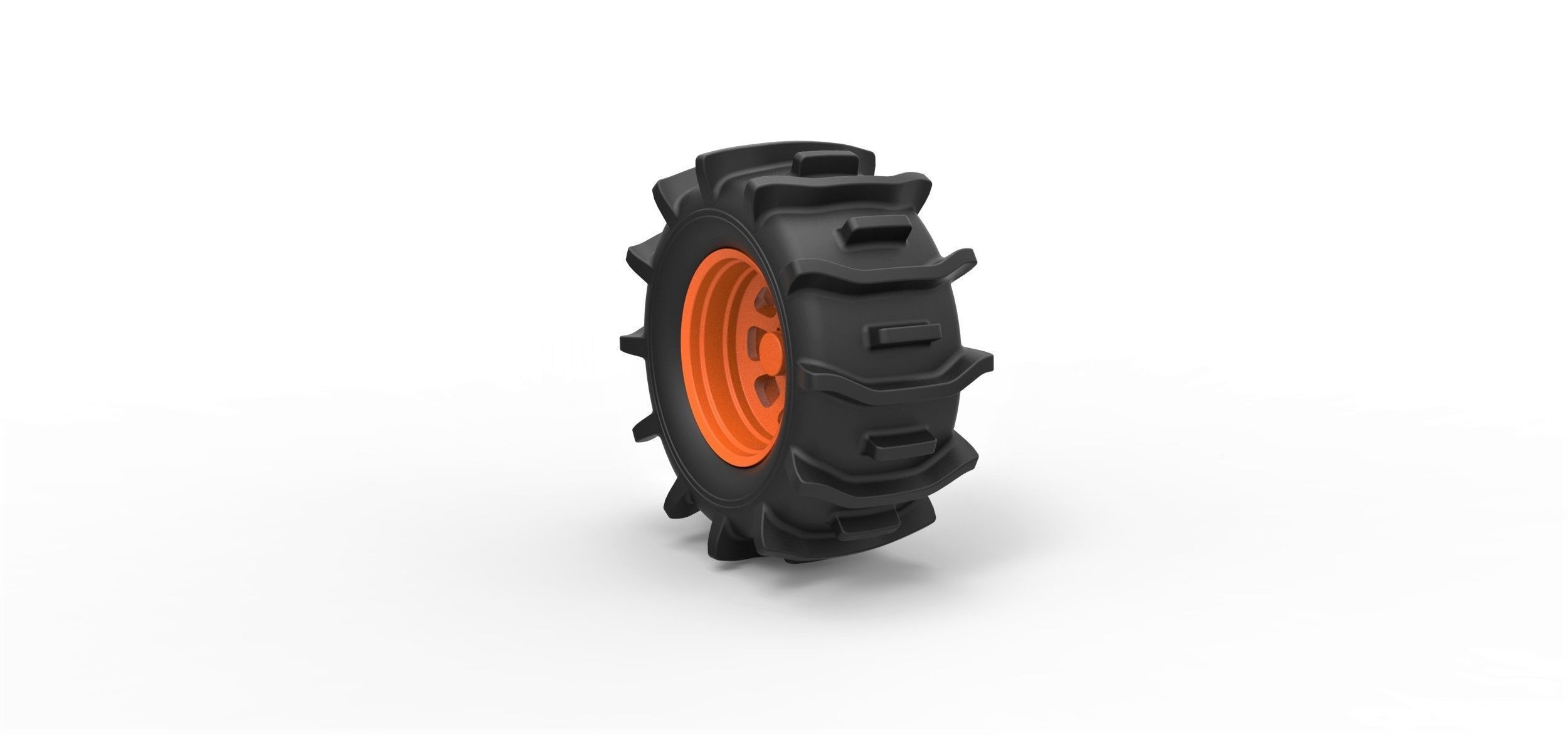 Offroad wheel 34 3D print model_1