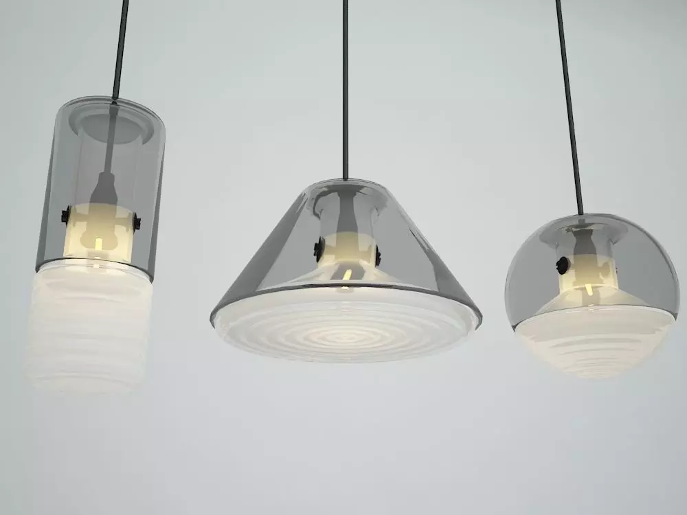 TOM DIXON FLASK PENDANT LIGHT 3D model