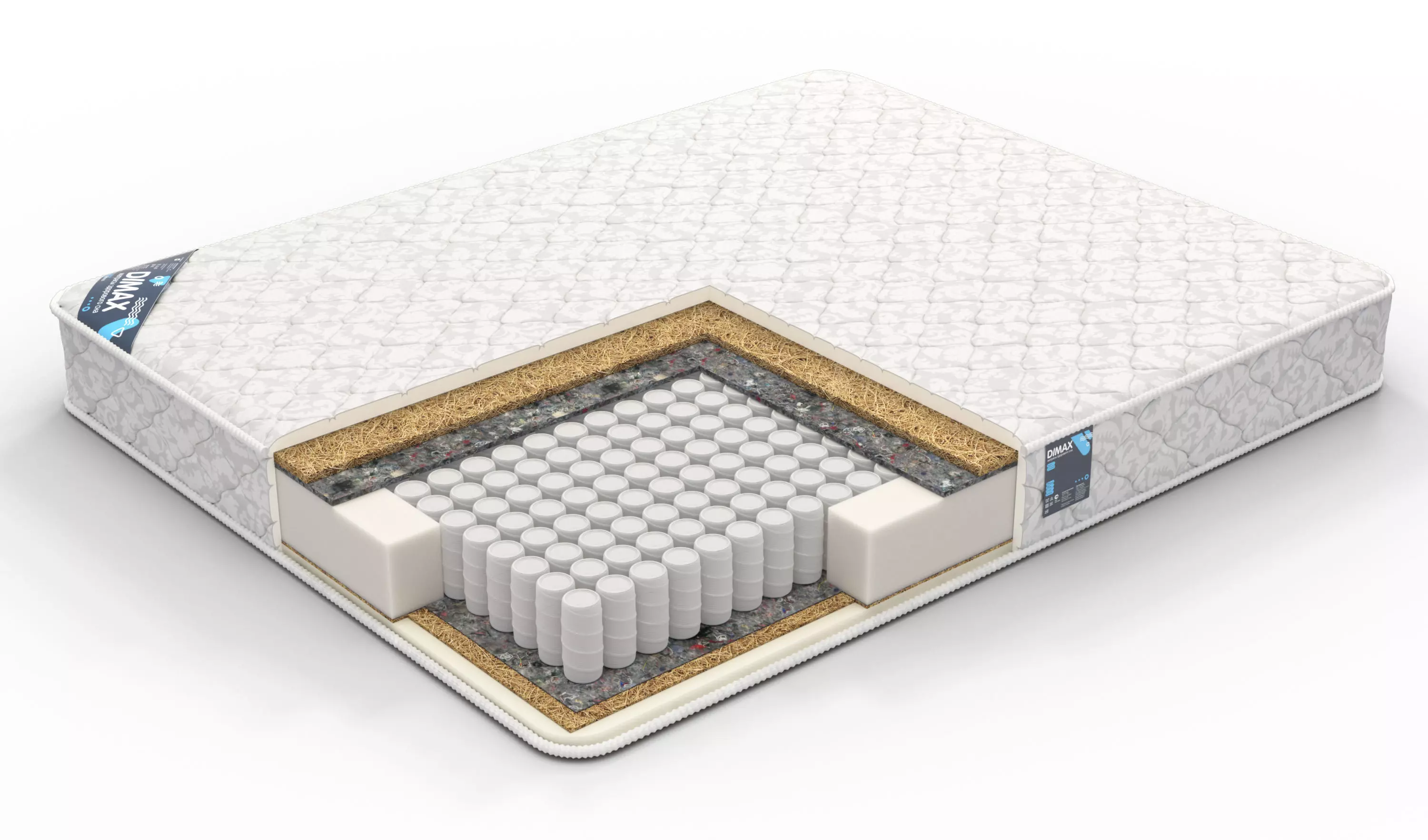 Mattress symbiosis memory foam 3D model_0