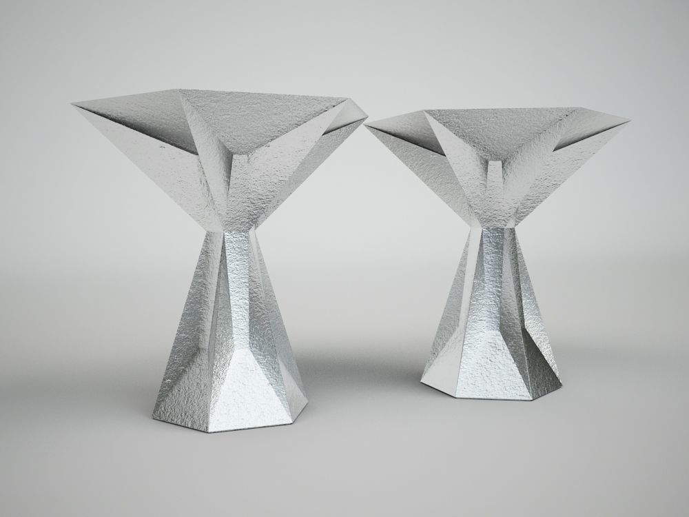 TOM DIXON GEM SIDE TABLE 3D model_9
