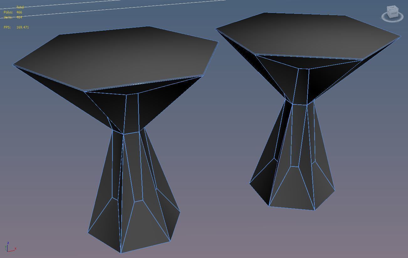 TOM DIXON GEM SIDE TABLE 3D model_10