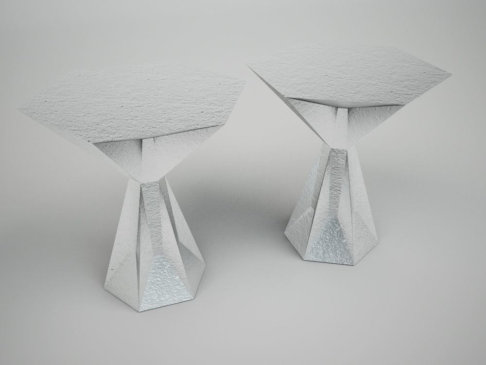 TOM DIXON GEM SIDE TABLE 3D model_3