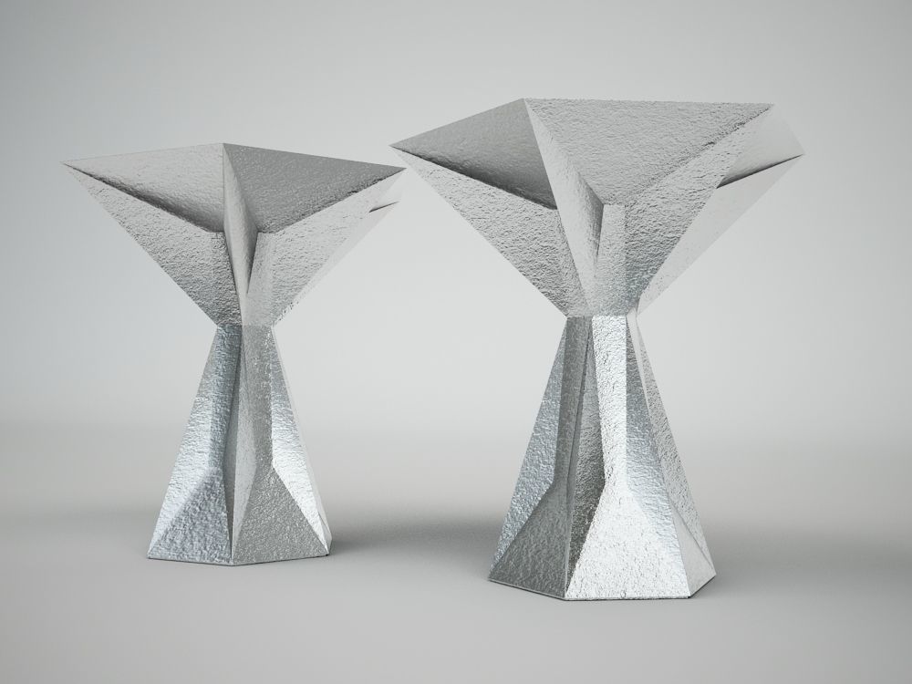 TOM DIXON GEM SIDE TABLE 3D model_7