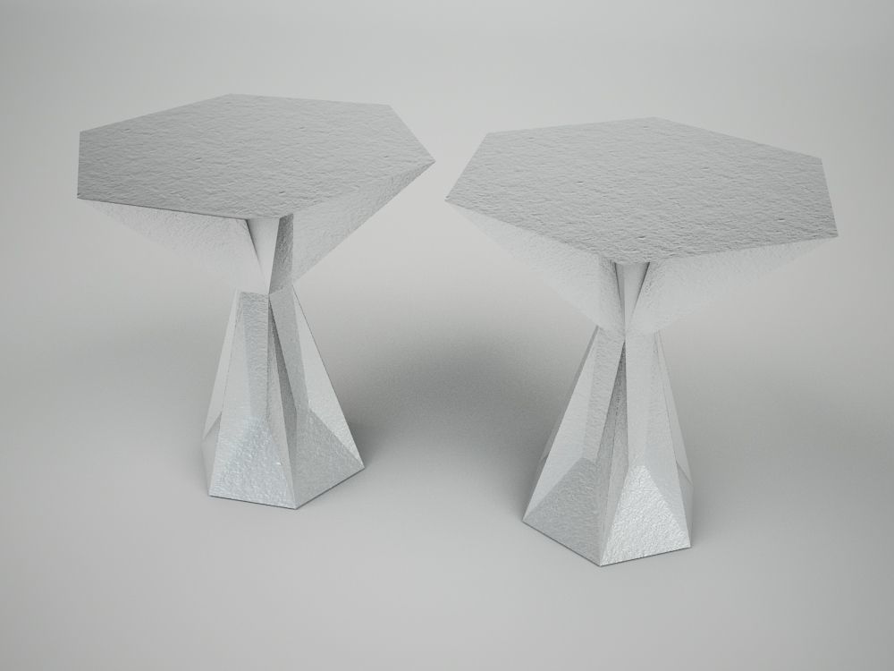 TOM DIXON GEM SIDE TABLE 3D model_5