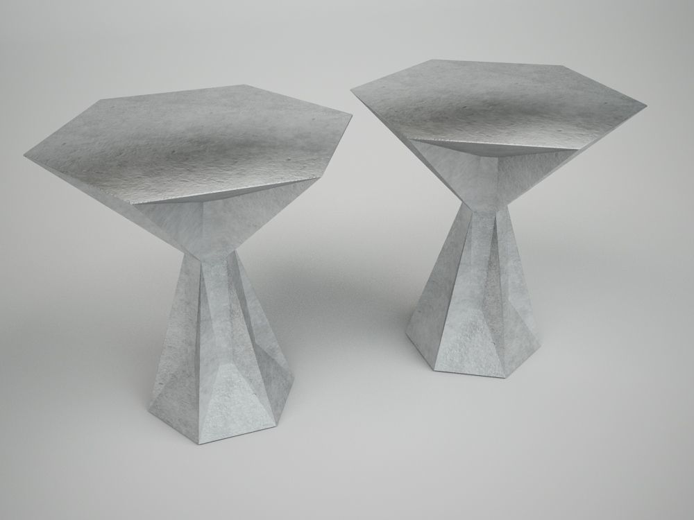 TOM DIXON GEM SIDE TABLE 3D model_1